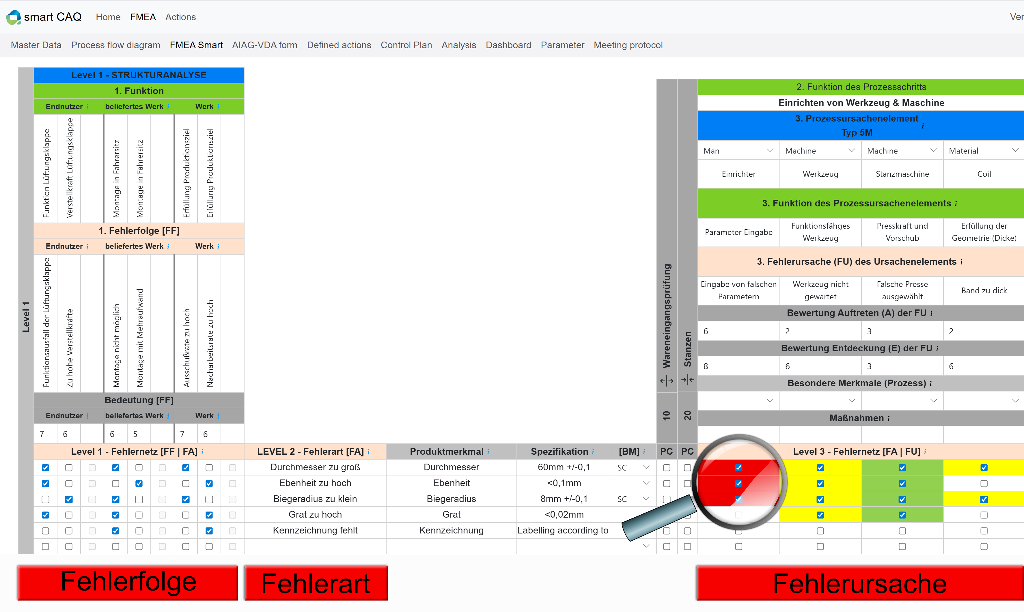 Funktionsweise Smart CAQ